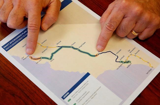 Lawmakers skeptical about costly bullet train completion | iNFOnews.ca CP2078733032
