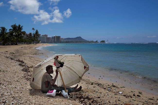 Hawaii considers "safe zones" for homeless encampments | iNFOnews.ca CP826761674