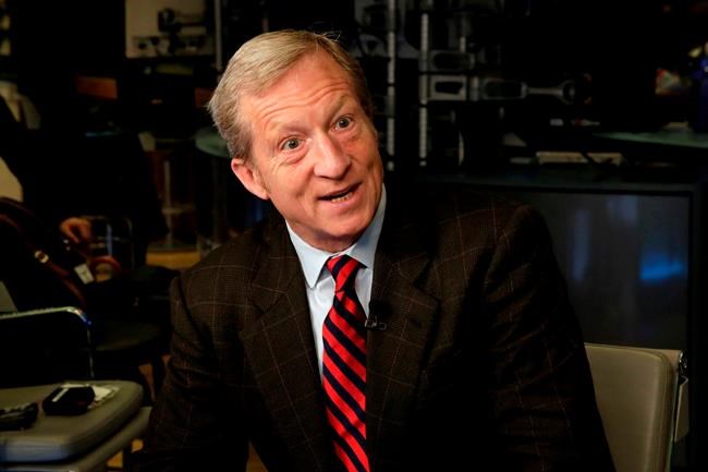 Billionaire backs Feinstein challenger in US Senate race | iNFOnews.ca