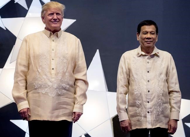 Trump does not publicly rebuke Duterte for drug war killings | iNFOnews.ca