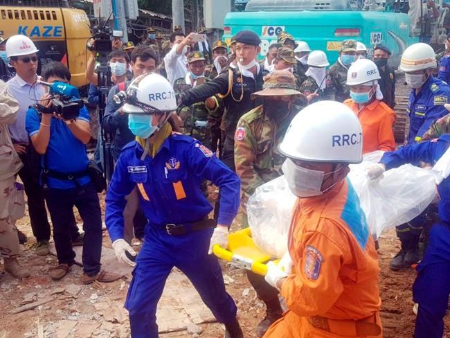 Cambodia charges 4 Chinese after building collapse killed 28 | iNFOnews.ca Cambodia charges 4 Chinese after building collapse killed 28 | iNFOnews.ca