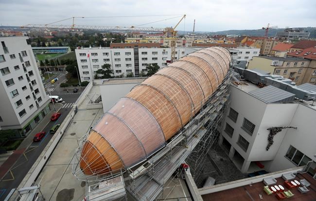 Czech centre builds giant 'airship' for literature | iNFOnews.ca