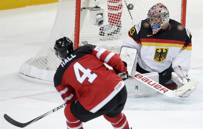 Hall's hat trick leads Canada past Germany 10-0 at world hockey championship | iNFOnews.ca CP32946295