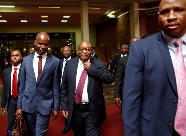 Delay in ex-South African leader's case as appeal planned | iNFOnews.ca Delay in ex-South African leader's case as appeal planned | iNFOnews.ca