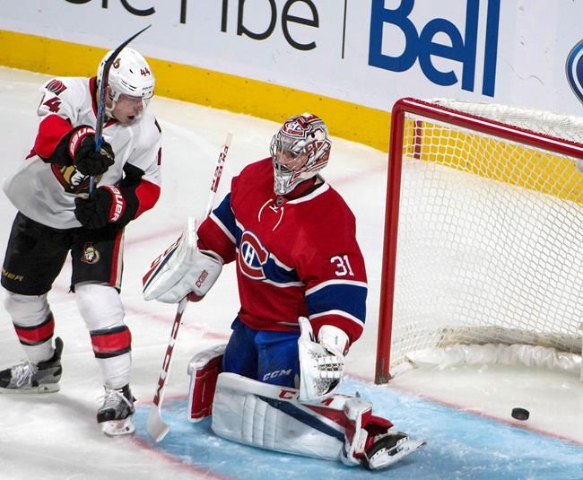 Karlsson happy that Senators regain scoring touch in 4-3 win over Canadiens | iNFOnews.ca CP2060776849