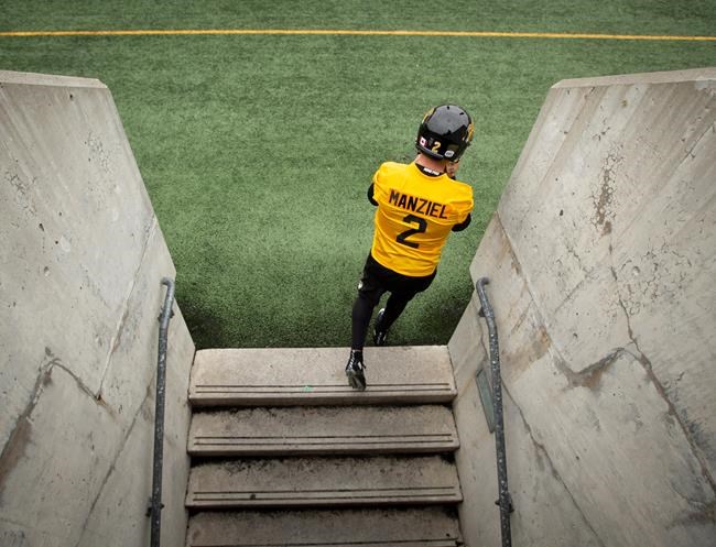 Quarterback Johnny Manziel has first practice with Hamilton Tiger-Cats | iNFOnews.ca