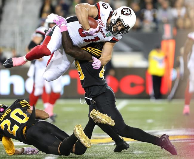 Burris looks sharp in start for Redblacks as Ottawa tops Tiger-Cats 30-29 | iNFOnews.ca Burris looks sharp in start for Redblacks as Ottawa tops Tiger-Cats 30-29 | iNFOnews.ca