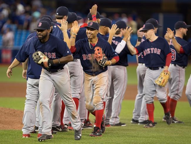 Red Sox take series opener in blowout fashion, dumping Blue Jays 13-3 | iNFOnews.ca CP4715572