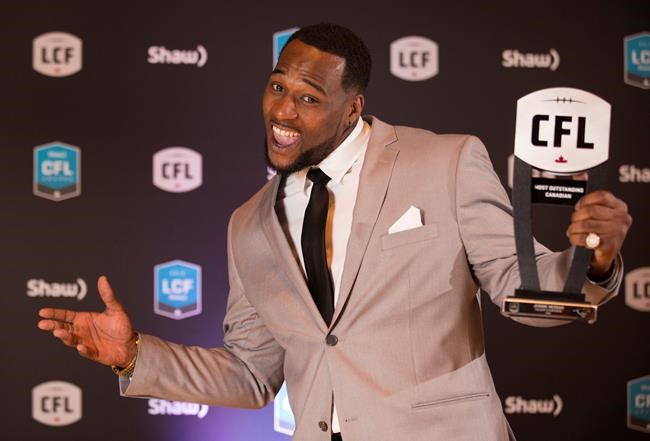 Calgary running back Jerome Messam named CFL's top Canadian player | iNFOnews.ca