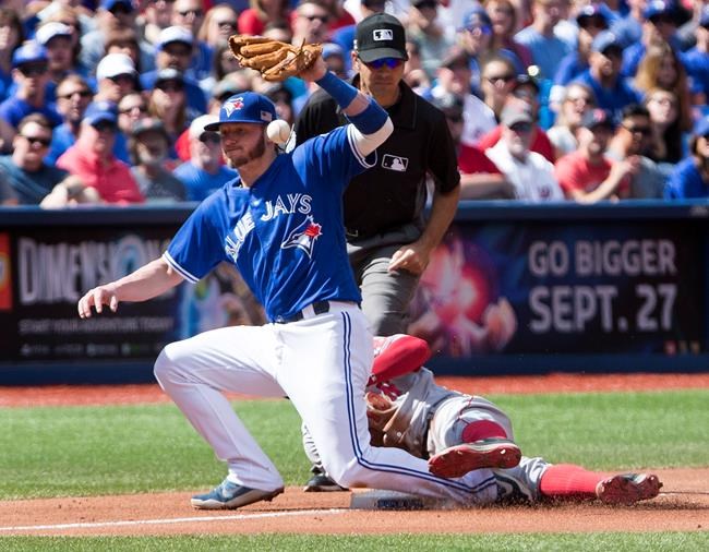 Josh Donaldson out of lineup for Blue Jays series opener against Rays | iNFOnews.ca