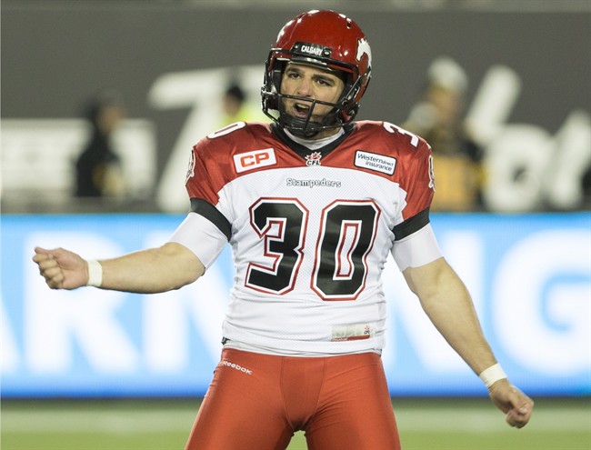 Paredes with two last-minute field goals to lift Stamps over Ticats 23-20 | iNFOnews.ca CP34806659