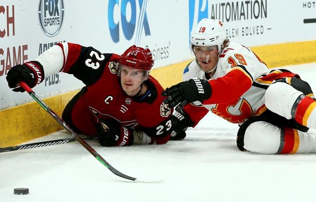 Kuemper shuts out West leaders, Coyotes top Flames 2-0 | iNFOnews.ca