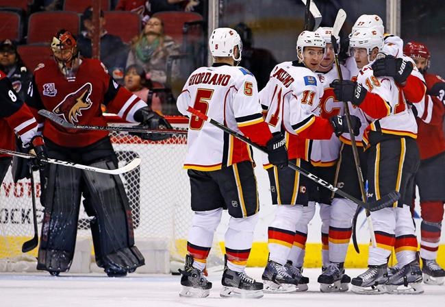 Flames catch fire on power play in 4-2 win over Coyotes | iNFOnews.ca Flames catch fire on power play in 4-2 win over Coyotes | iNFOnews.ca
