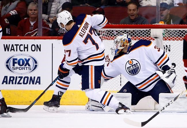 Darnell Nurse scores twice, Oilers beat Coyotes 4-2 | iNFOnews.ca CP1157031898