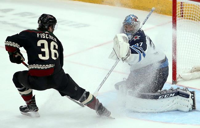 Jets beat Coyotes 4-2 to earn home-ice in 1st round | iNFOnews.ca Jets beat Coyotes 4-2 to earn home-ice in 1st round | iNFOnews.ca