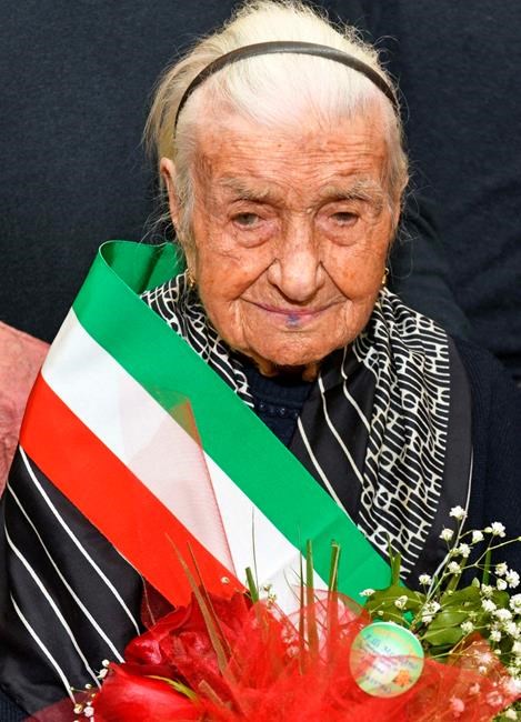 Italian woman who was Europe's oldest person has died at 116 | iNFOnews.ca