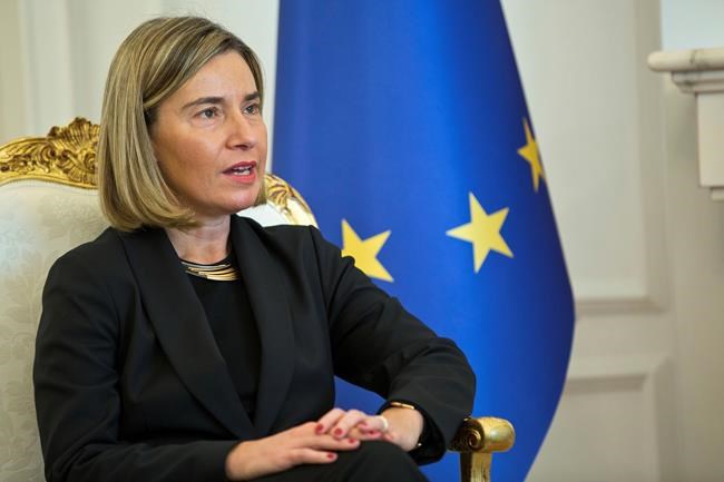 EU's Mogherini urges Kosovo ratify Montenegro border deal | iNFOnews.ca CP1982642806