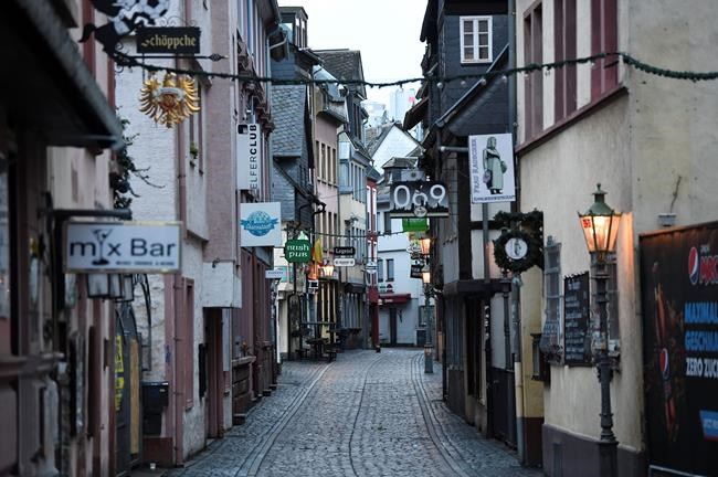 Germany launches 4-week partial shutdown to curb virus | iNFOnews.ca CP311577209