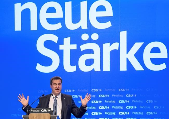 Merkel's Bavarian allies elect new head, ushering in new era | iNFOnews.ca