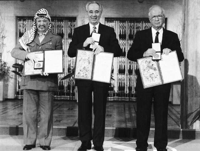 Arafat museum recovers Nobel prize from Hamas | iNFOnews.ca