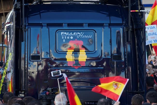Spanish police protest in Madrid to demand better pay | iNFOnews.ca CP1712228118