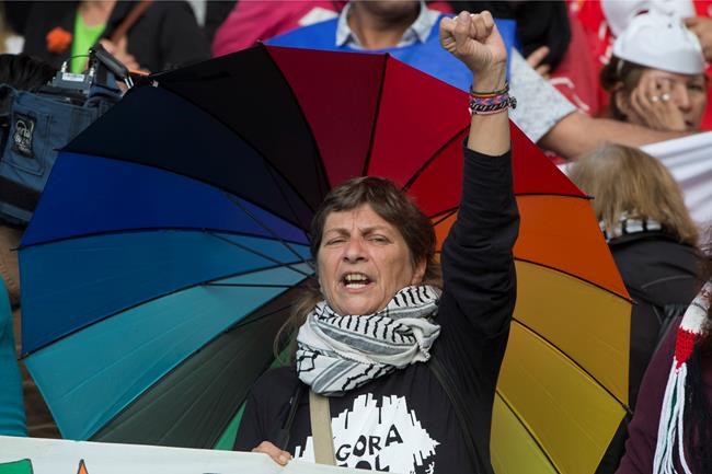 Large marches in Spain on 5th anniversary of Occupy protest | iNFOnews.ca Large marches in Spain on 5th anniversary of Occupy protest | iNFOnews.ca