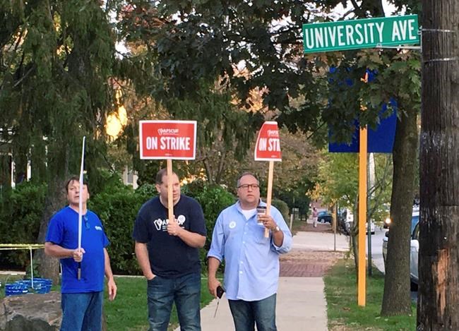 The Latest: No talks underway with striking professors | iNFOnews.ca