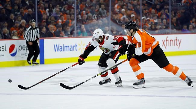Flyers inch closer to East playoff spot with win over Ottawa | iNFOnews.ca Flyers inch closer to East playoff spot with win over Ottawa | iNFOnews.ca
