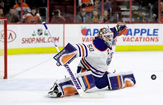 Raffl scores late, Flyers beat Oilers for 7th straight win | iNFOnews.ca