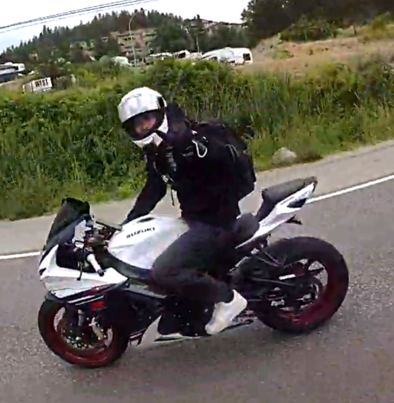 West Kelowna RCMP looking for help to identify stunting motorcyclist | iNFOnews.ca