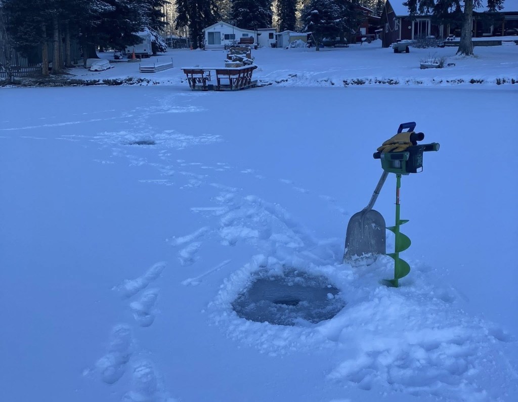 iN PHOTOS: Higher mountain lakes freeze up for ice fishing in Thompson-Okanagan | iNFOnews.ca iN PHOTOS: Higher mountain lakes freeze up for ice fishing in Thompson-Okanagan | iNFOnews.ca