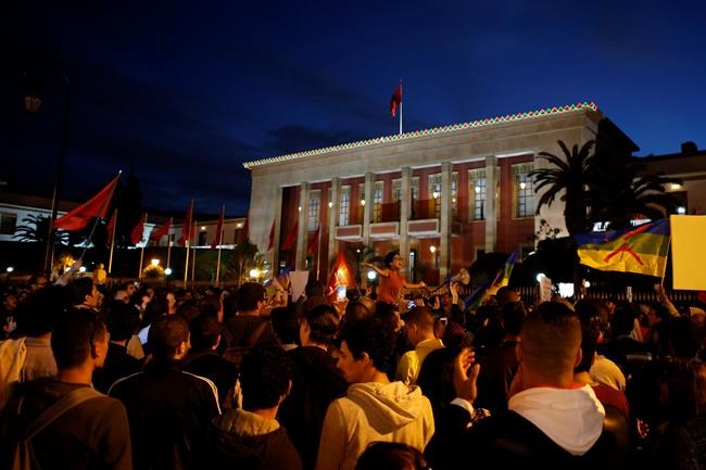 Protesters gather near Moroccan parliament over grisly death | iNFOnews.ca