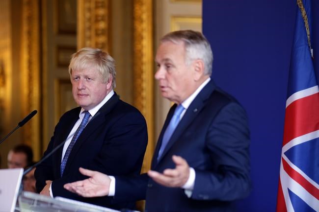 UK foreign secretary Johnson pledges solidarity with France | iNFOnews.ca