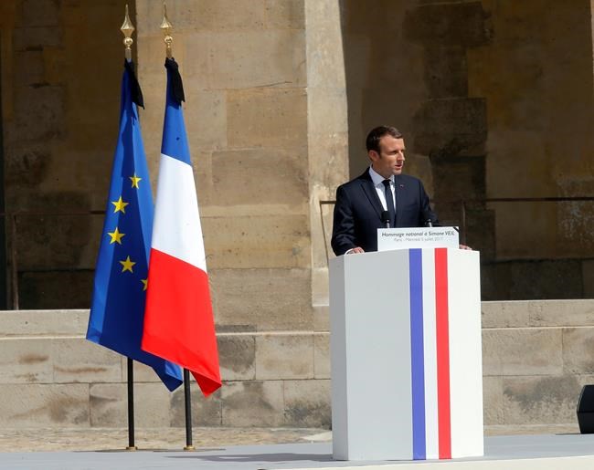France: Europe-themed homage for Holocaust survivor Veil | iNFOnews.ca