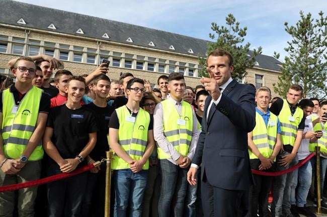 France's Macron finds label sticks: 'president of the rich' | iNFOnews.ca