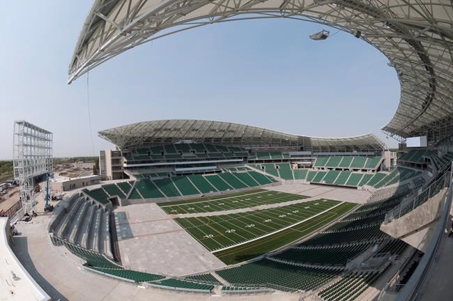 Concrete poured and seats installed: New stadium for Saskatchewan Roughriders | iNFOnews.ca