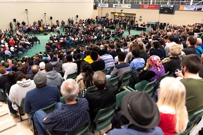 Trudeau faces questions about immigration, trade, Saudi arms deal in Regina | iNFOnews.ca