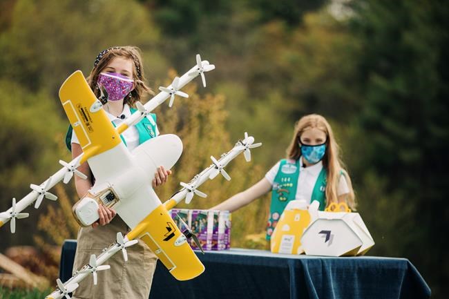 Girl Scout cookies take flight in Virginia drone deliveries | iNFOnews.ca Girl Scout cookies take flight in Virginia drone deliveries | iNFOnews.ca
