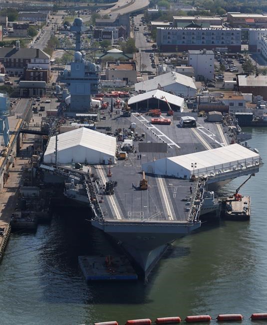 Navy gets its Ford: $12.9 billion aircraft carrier delivered | iNFOnews.ca