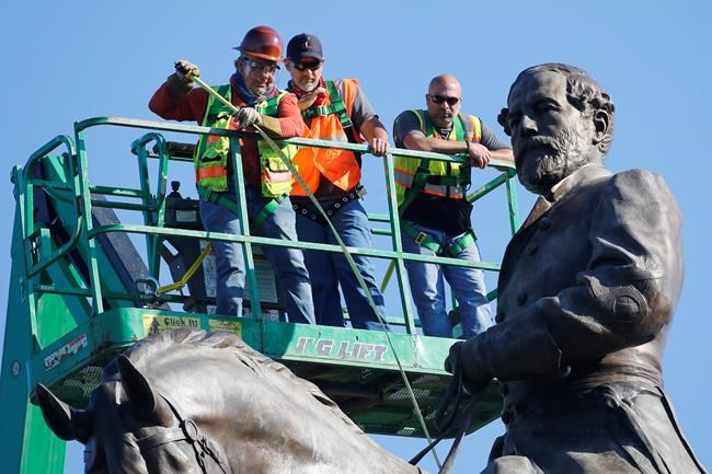 Detailed plans in place for careful removal of Lee statue | iNFOnews.ca