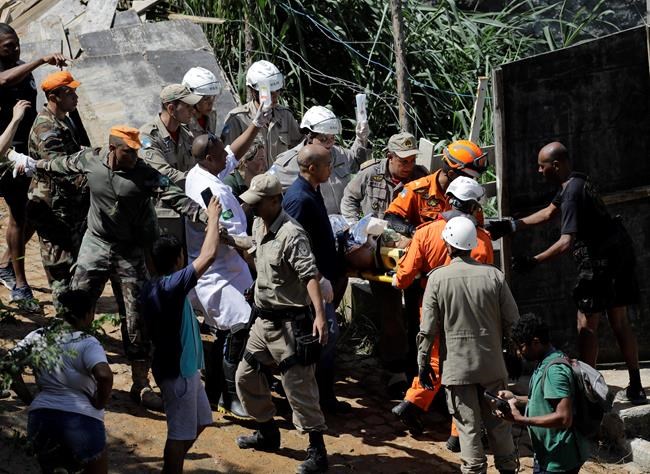 Collapse of buildings in Rio kills 3 in militia-run area | iNFOnews.ca