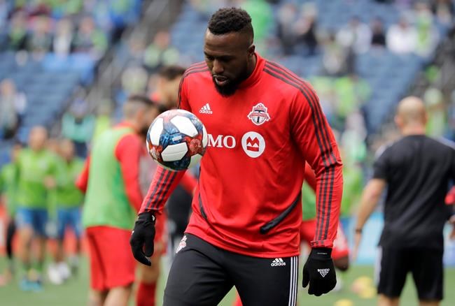 TFC star striker Jozy Altidore back, training by himself alone during quarantine | iNFOnews.ca CP2138318653