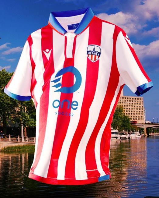 Atletico Ottawa unveils jersey, adding a dash of blue to familiar red and white | iNFOnews.ca