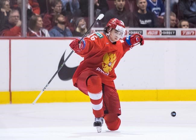 Canadiens sign defenceman Alexander Romanov to entry-level contract | iNFOnews.ca CP226221311