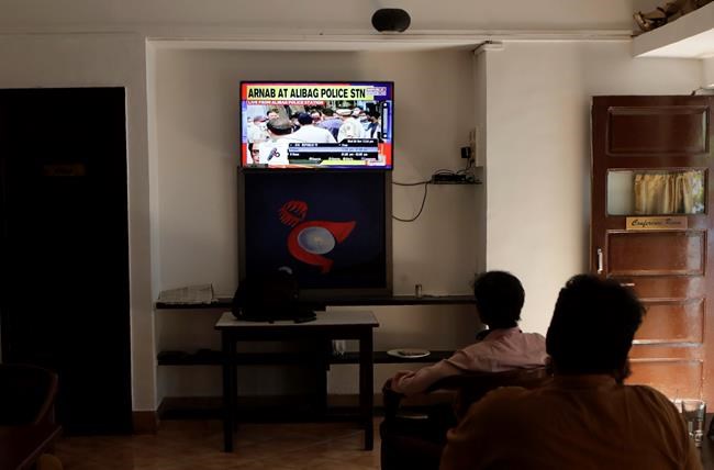 Indian police arrest, charge firebrand TV station founder | iNFOnews.ca Indian police arrest, charge firebrand TV station founder | iNFOnews.ca