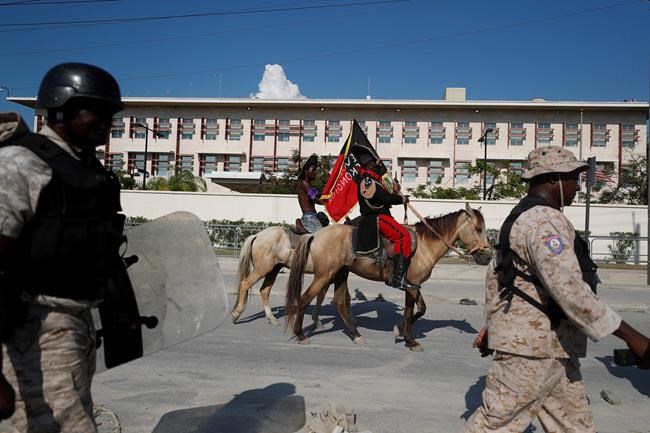 Protesters bar Haiti's president from visiting historic site | iNFOnews.ca