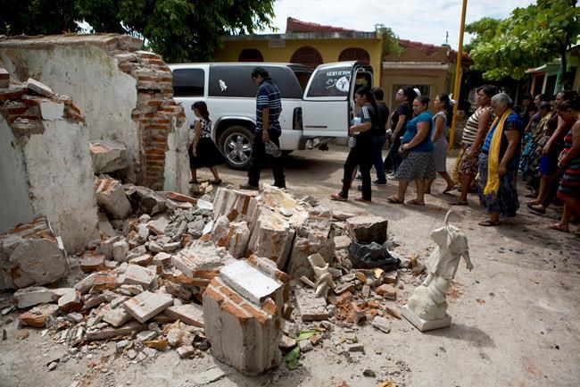 Death toll from southern Mexico's big earthquake rises to 96 | iNFOnews.ca