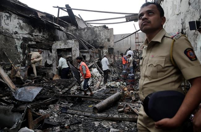 Fire kills 12 snack shop workers in India | iNFOnews.ca