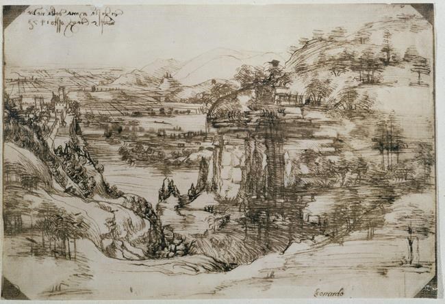Early Leonardo drawing to be shown in artist's native Vinci | iNFOnews.ca
