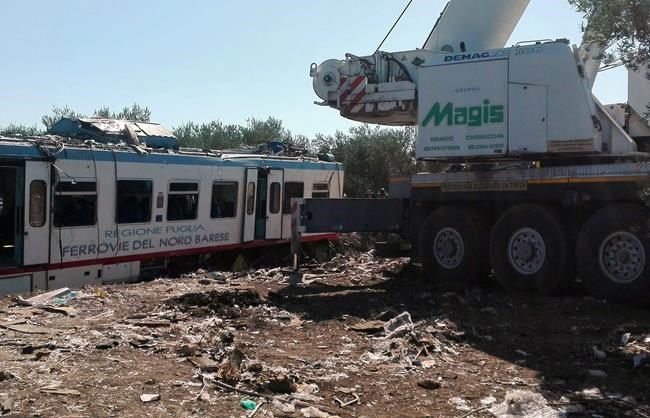 Italy train crash probe examines delays, antiquated control | iNFOnews.ca